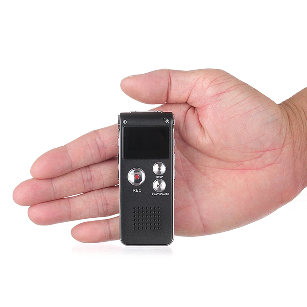 Oyuncular 8GB Audio Voice Recorder Portable Mp3 Player Profesyonel Sesli Aktif Dijital Ses Kayıt Cihazı Mini Dijital Kayıt Kalemi