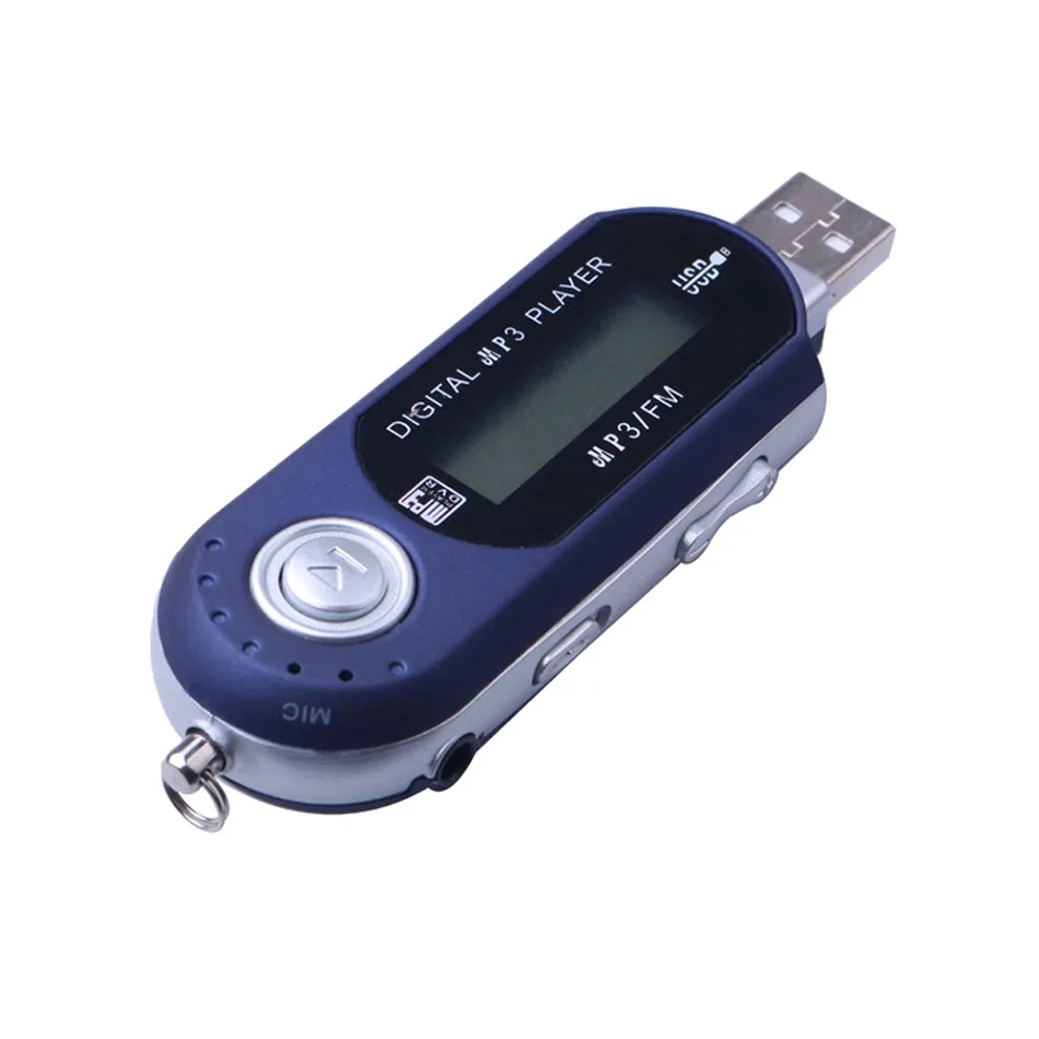 Mini USB MP3 odtwarzacz muzyki przenośny cyfrowy ekran LCD FM obsługa radia Micro SD TF karta Lettore AAA zasilana baterią