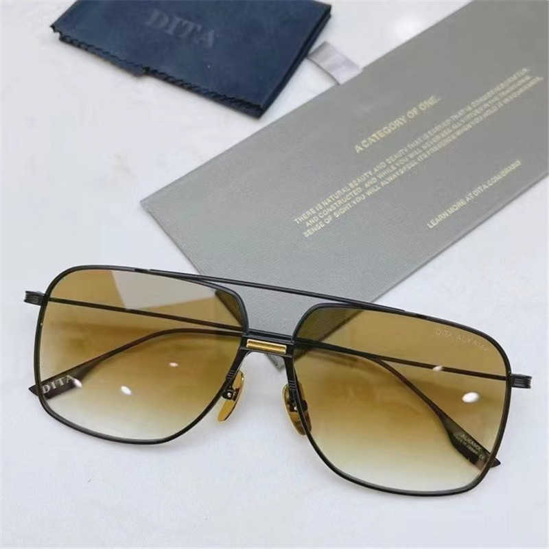 Original 1to1 Dita Mens and womens Sunglasses black full frame dts100