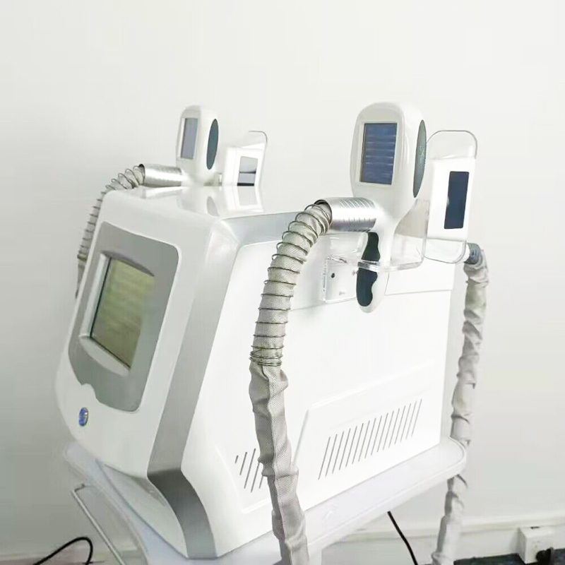 Cryolipolysis Cryotherapy Machine Machine Slimming 2 Cryo Bandles تعمل معًا