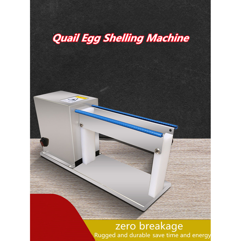 LINBOSS Автоматическая машина для очистки и очистки перепелиных яиц из нержавеющей стали для удаления скорлупы перепелиных яиц