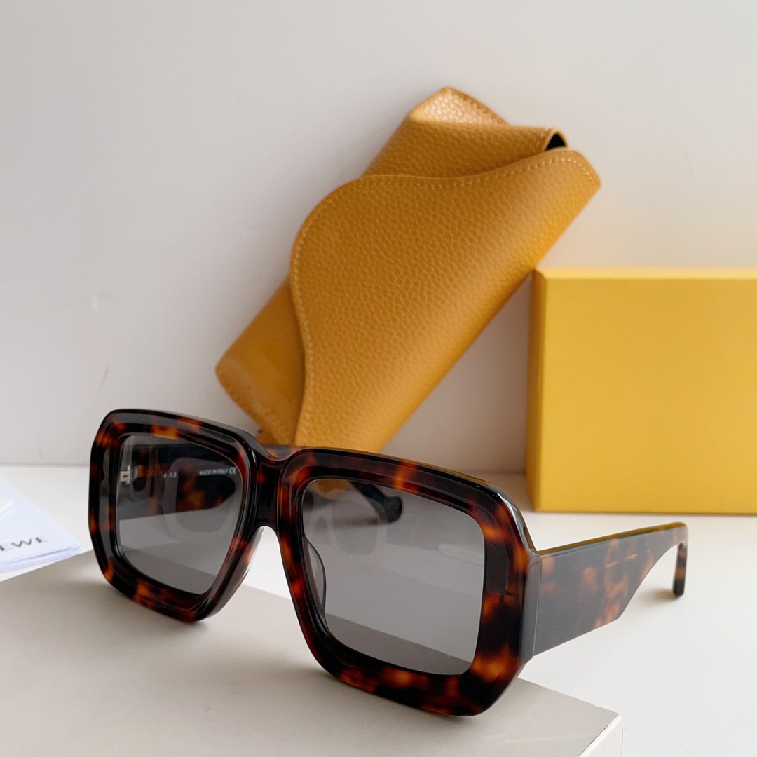 Óculos de sol de designer de luxo para mulheres homens lentes protetoras UV400 40080 nova tendência da moda OEM ODM óculos de sol populares ao ar livre Armações de acetato vêm com estojo original