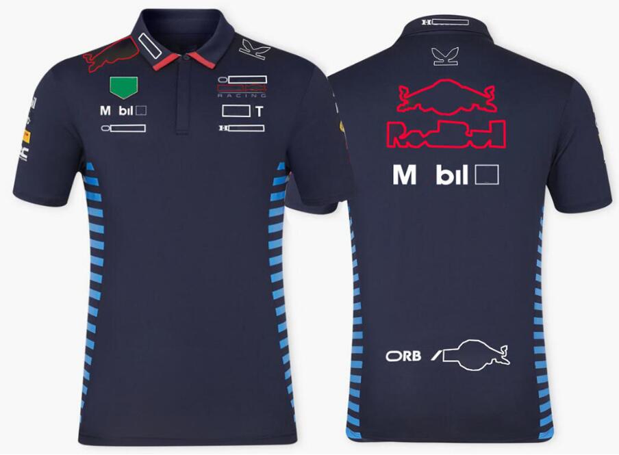 2024 New F1 racing jersey summer men's and women's short-sleeved T-shirt the same customised