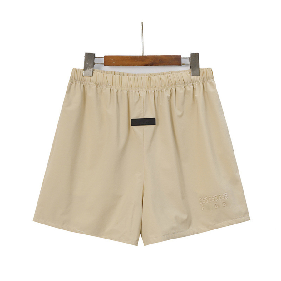 Shorts Pour Hommes Pantalons De Créateurs D'été Couleur Unie Marque À La Mode Américaine Lâche Casual Séchage Rapide Lâche Ceinture Serrée Pantalon De Sport Lettre Imprimer Décoration Pantalon De Plage