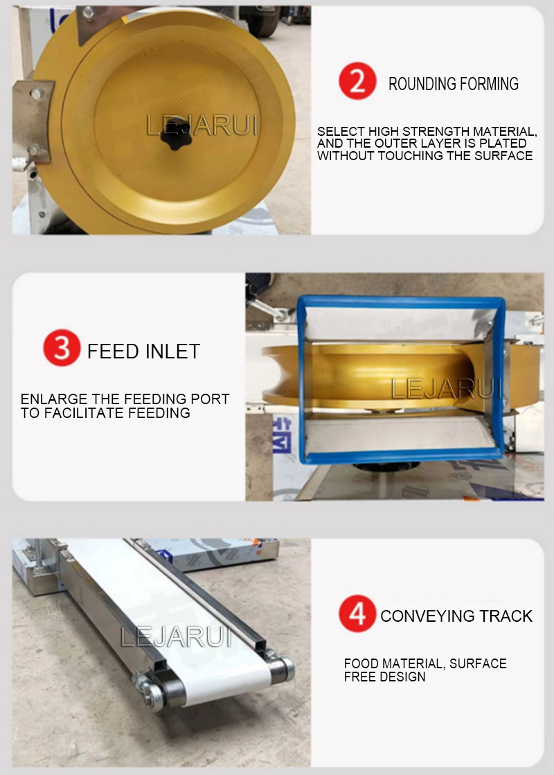 Divisor de massa redondo com preço de fábrica para venda/máquina de laminação de bolas de massa