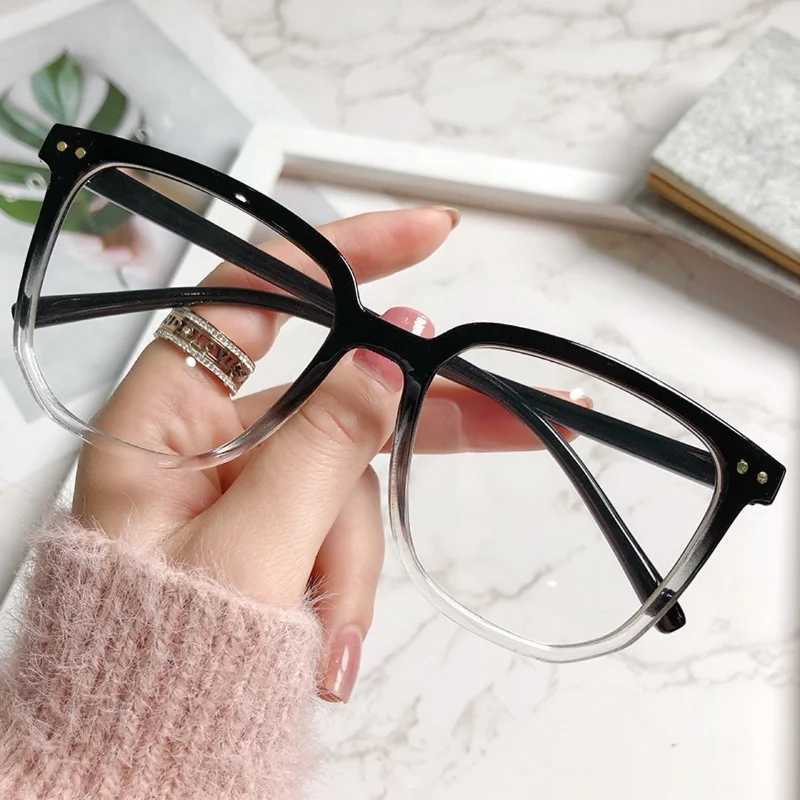 Brilmontuur Blauw Licht Blokkerende Bril Dames Heldere Lens Computer Lezen Brillen Voor Vrouwelijke Unisex Brillen Frames Anti Stralingsbril