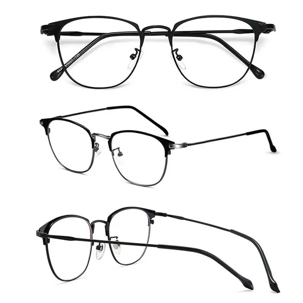 إطار النظارات المضادة للضوء نظارات ضوئية نساء الرجال ضخم الحجم الحماية من العين الفائقة ضوء النظارات الحاسوبية