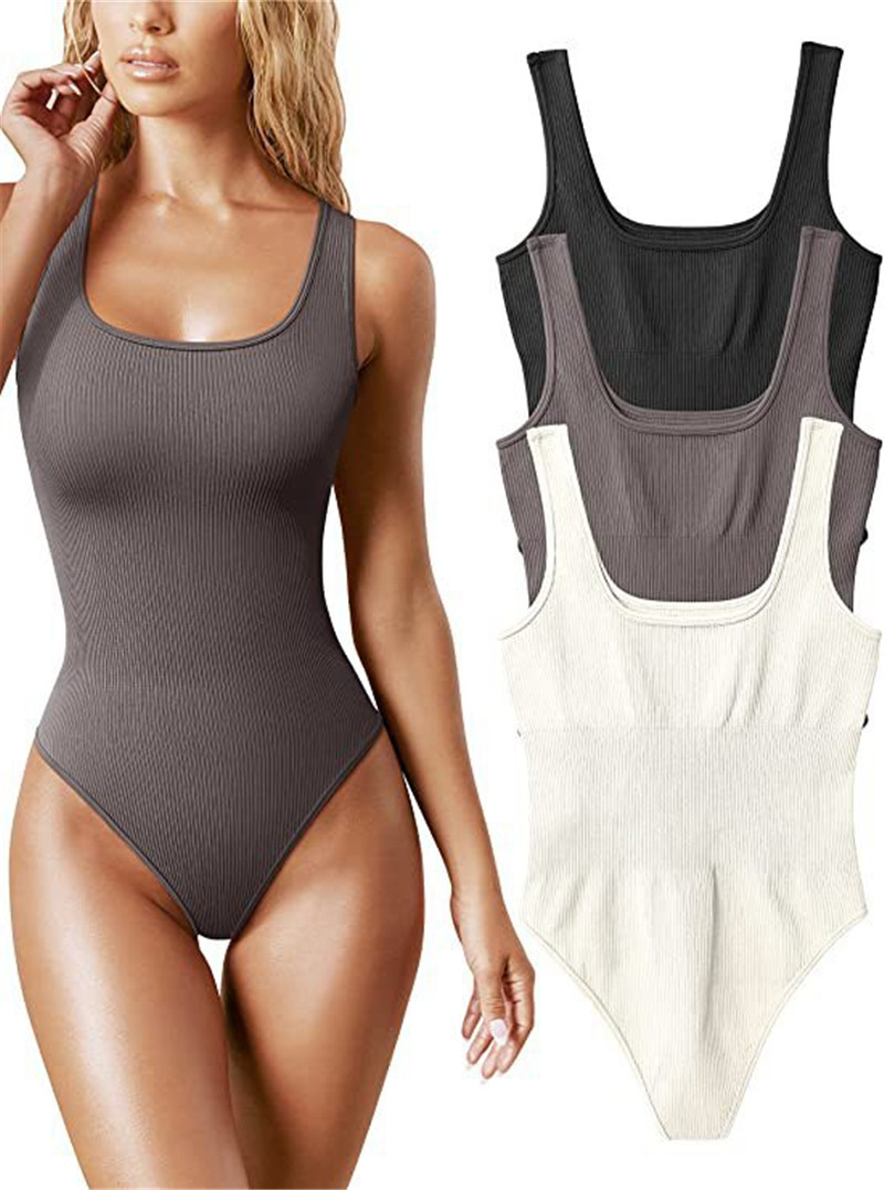 Tute firmate estive da donna Pagliaccetti senza maniche da donna Cinturino sexy Luxurys Costume da bagno a forma di U Costumi da bagno da donna Costume da bagno Abbigliamento da spiaggia