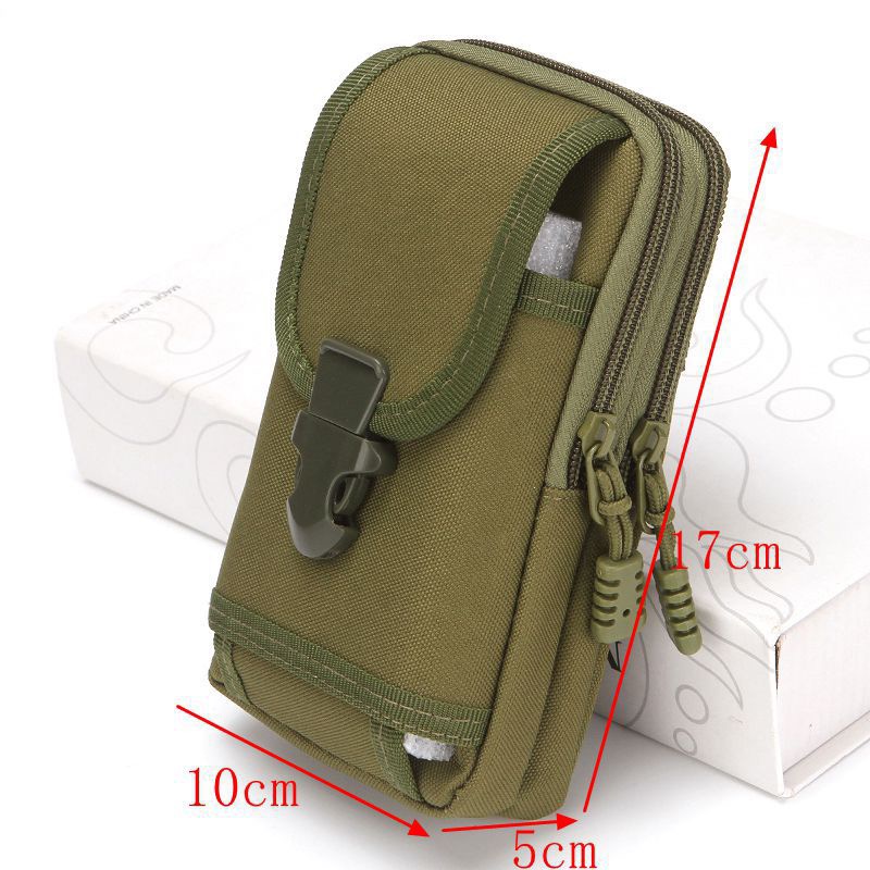6.5inch Oxford Hip Bags Capas para iPhone 15 14 13 Samsung S23 S22 Clip Holster Camuflagem Exército Militar Camo Vetical Cinto Homens Bolsa Para Dinheiro Celular