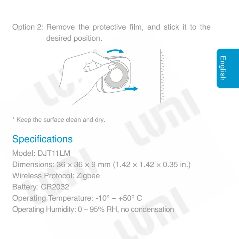 Detektor AQARA Vibrationssensor Chocksensor Smart rörelse Sensor Vibrationsdetektering Alarm Monitor ZigBee för Mihome App Smart Home