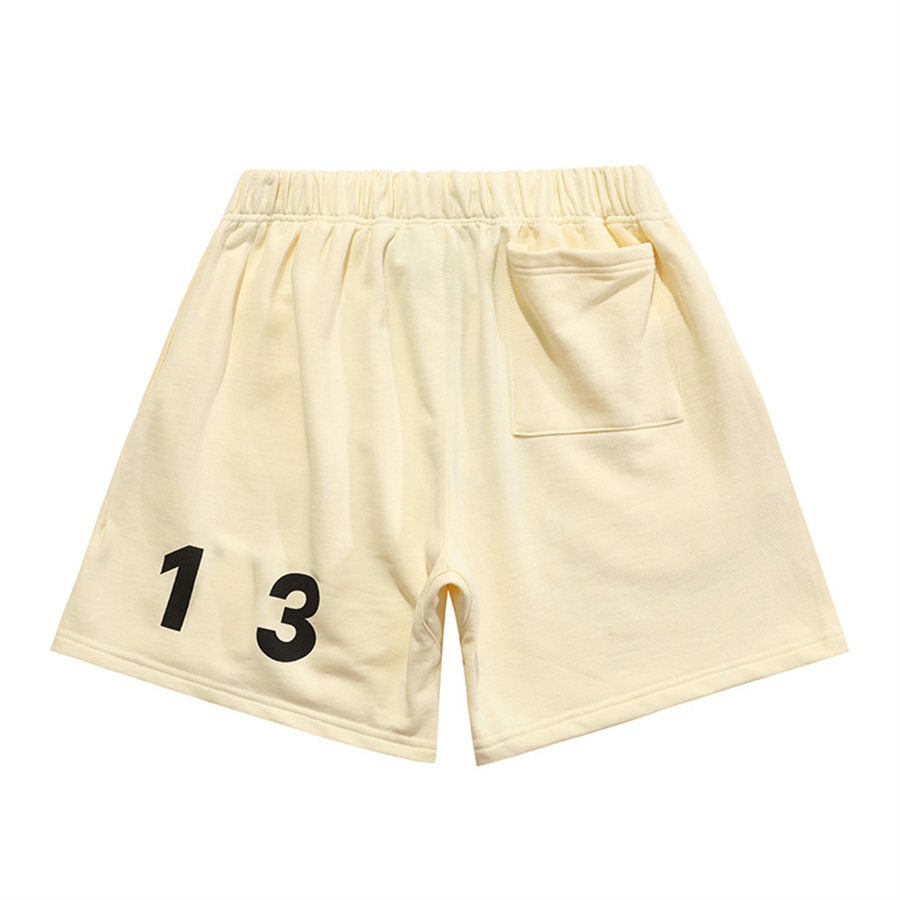 Shorts pour hommes Designer pur coton de haute qualité américaine High Street été à la mode Hip Hop Shorts décontractés petits garçons lettre imprimer taille moyenne pantalon de basket-ball