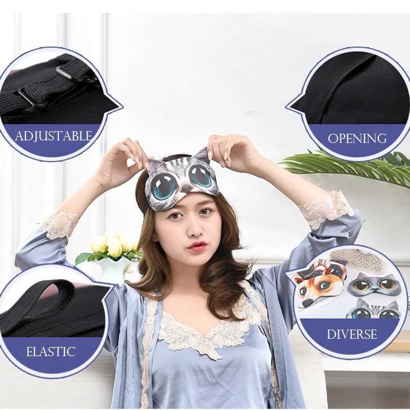 Sleep Maski Nowe anime Sleep Mask Botton Sleeping Eye Mask