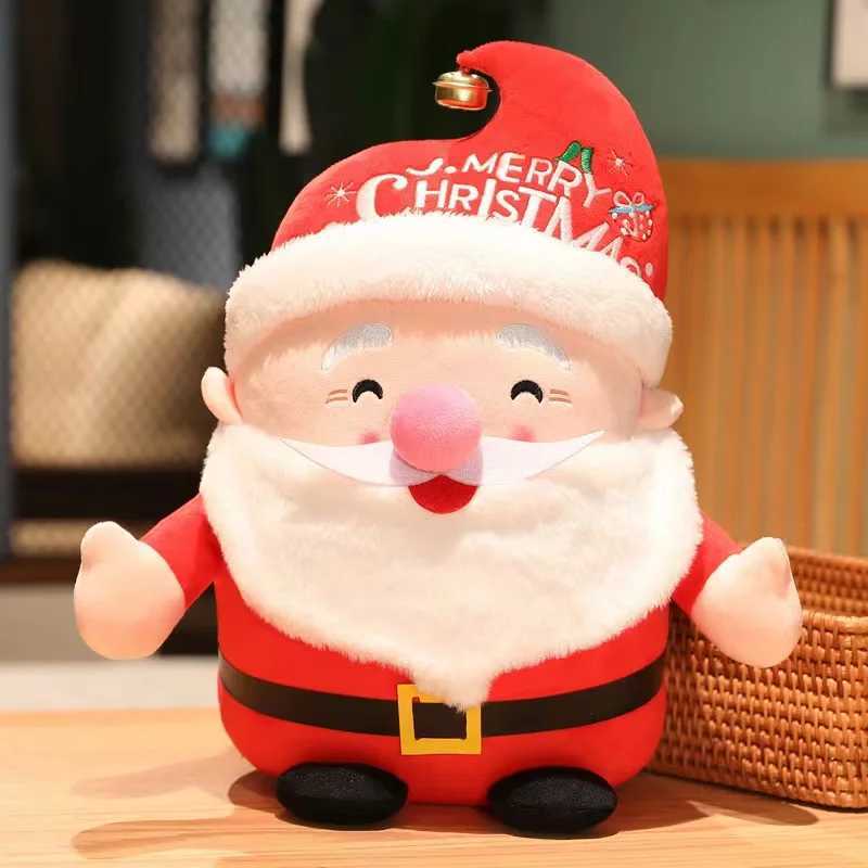 Pluche Poppen Kerstcadeau Leuke Kerstman Kerst Herten Rendieren Knuffel Pop Soft Gevulde KerstversieringL2403