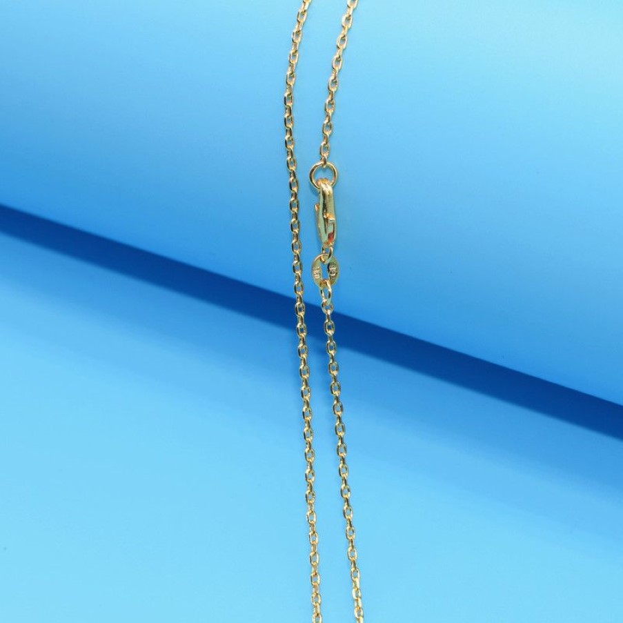Collier rempli d'or entier, bijoux à la mode, chaîne à maillons de singapour, collier de 2mm, pendentif de 16 à 30 pouces, 1 pièce, 2655