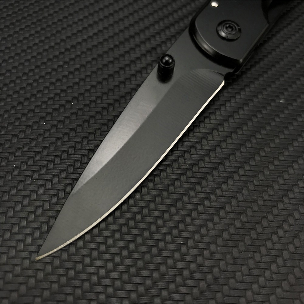 BM DA44 Outdoor Pocket Folding Knife 5Cr13Mov Blade Stainless Steel Inlaid Color Wood Handle Survival Tactical Knifes EDC Multi-hunting Knives BM 535 940 9400