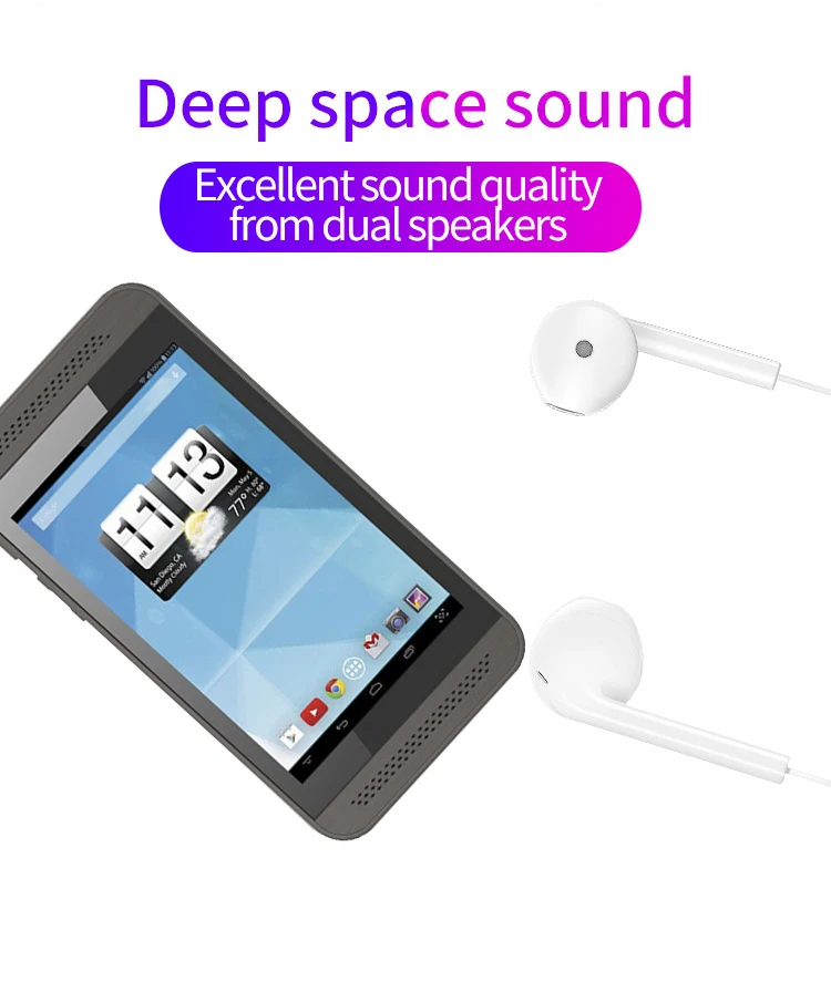 Players New Arrived 4.3 inch Touch Screen Bt MP4 Music Player With Builtin Speaker Support WIFI Camera Player Store Mp3 Player