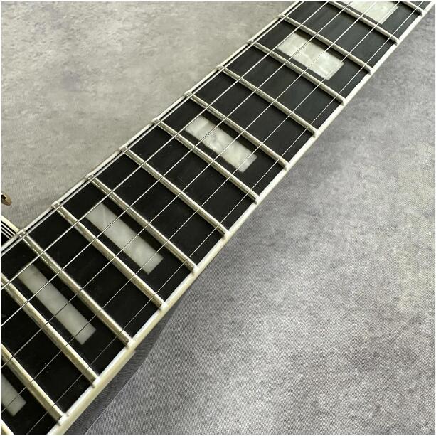 Custom Shop, LP Custom High Quality Electric Guitar,Frets Binding, Ebony Fingerboard, Tune-o-Matic Bridge, 