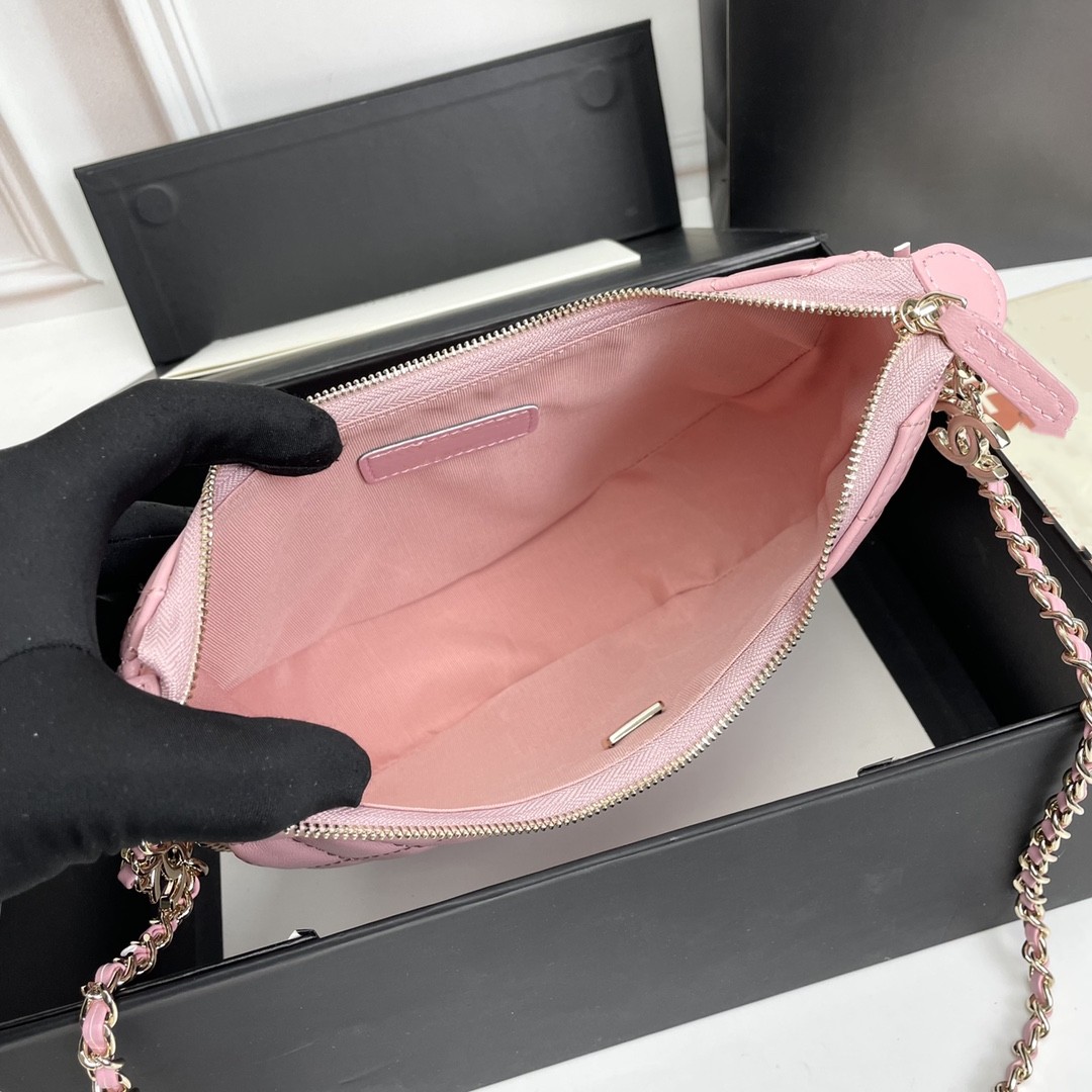 Designer women's bag Luxury fashion crossbody bag High quality bag edge chain strap shoulder bag Leather space large durable durable handbag