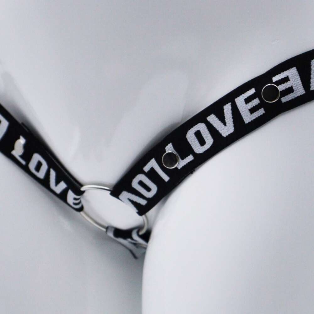 Chastity Cage Anti-Off Device Elastic Band Auxiliary Belt Adjustable Ring Underwear Rope Les Scrotum Rings Sex Toys For Man