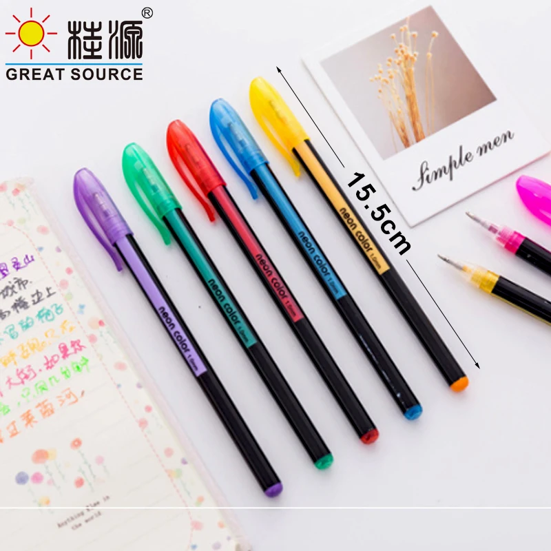 Markers Glitter MarkeStift Kleurrijke Inkt Pen Diy Pen Metalen Tip Kleur Pen 12 Kleuren/16 Kleuren/24 Kleuren set 