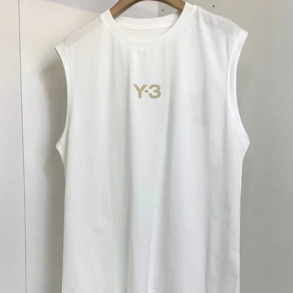 Men's T-Shirts New High 2023 Y3 Y-3 Mens Fashion T-shirt yohji Top Hip Hop Skateboard Street Cotton T-shirt Tank Top Vintage Punk #B12 J240228