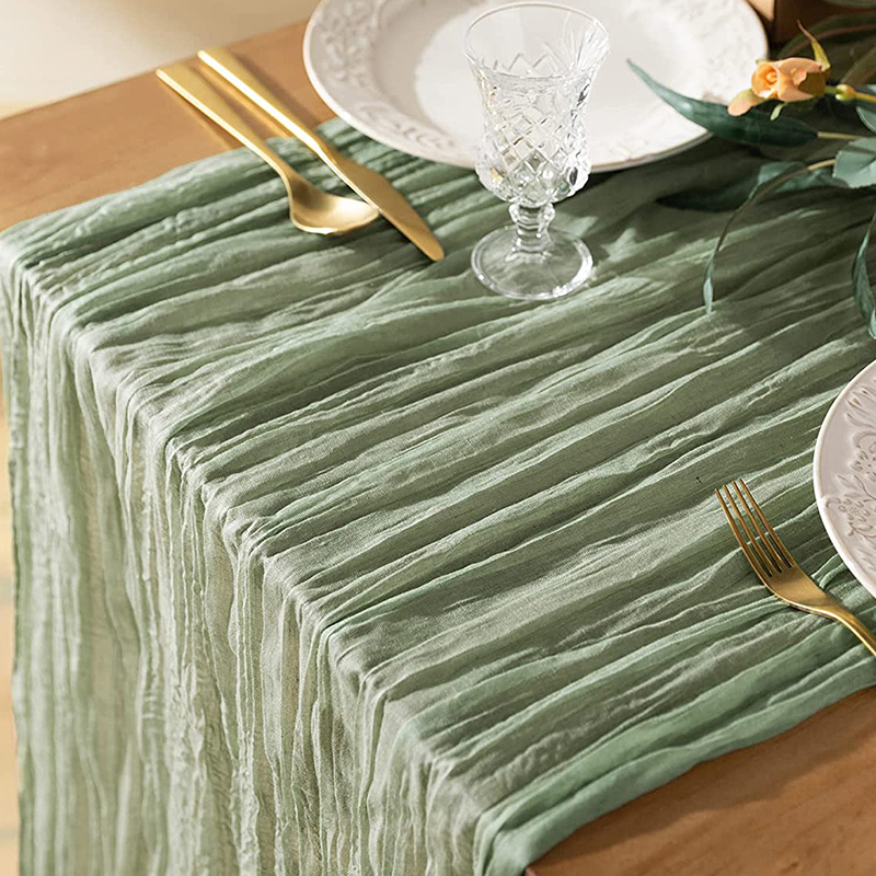 Chemin de table et décorations en toile de fromage Élevez votre décor avec une variété de styles Chemin de table en toile de jute parfait pour Thanksgiving, baby shower, anniversaire et mariage