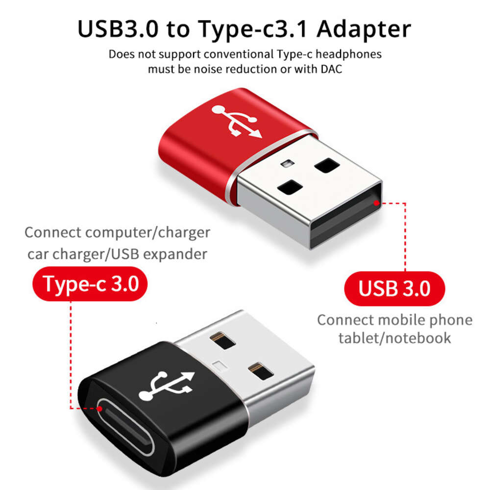 Adaptateur de communication OTG, connecteur, convertisseur type-c, convertisseur mâle vers USB Type C femelle, Dongle USB-C pour ordinateur