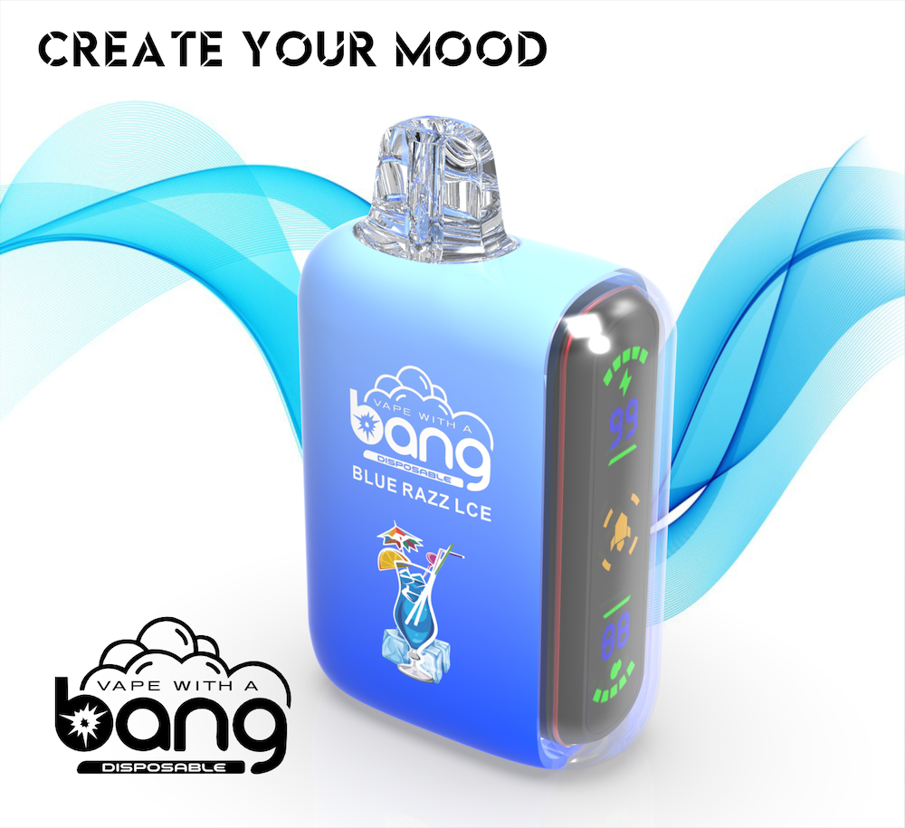 Bang Box 18000 Disposable Vape 9000 puffs on Pluse mode and Bang 18000 puffs on regular mode 28ml 650mAh Rechargeable Intelligent display power 18k puffs 9k