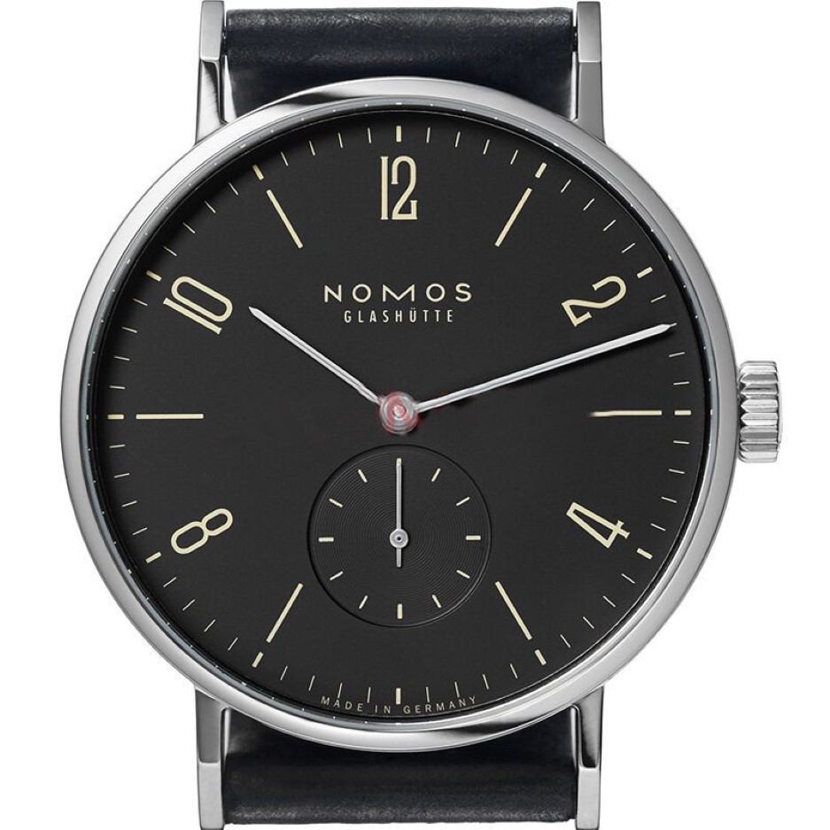 Armbandsur helkvinnor tittar på varumärke nomos män och minimalistisk design läder rem mode enkel kvarts vattenbeständig wa323v