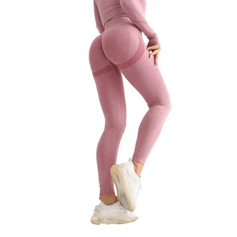 Damesbroeken Capri ASHEYWR Dames Naadloze legging Push-up Ademend Hoge taille Workout Legging Skinny Hoge elastische Fitnesslegging Effen Vrouwelijk