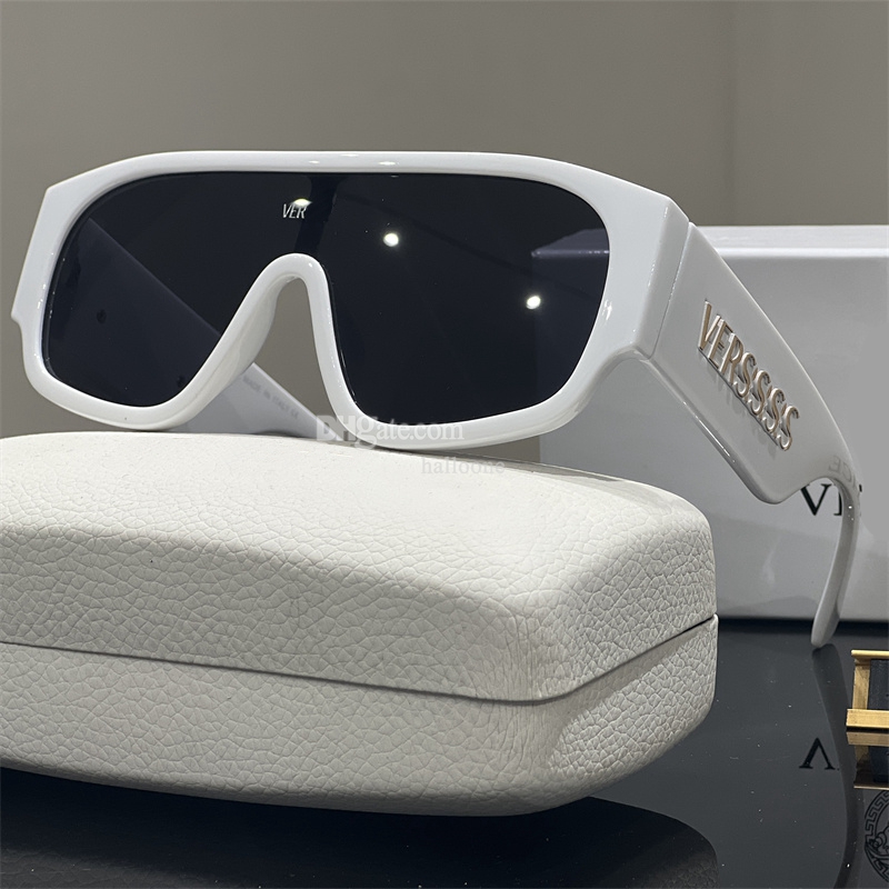 Hot Designer Sunglasses For Men Women Fashion Versage Luxury Full Frame Sunshade Mirror Polarized UV400 Protection Glasses with Box