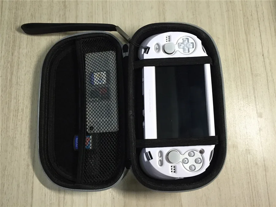 Fall Eva Antishock Hard Case Bag för Sony PS Vita 1000 Gamepad för PSVITA 2000 Slim Console PS Vita Console Carry Bag