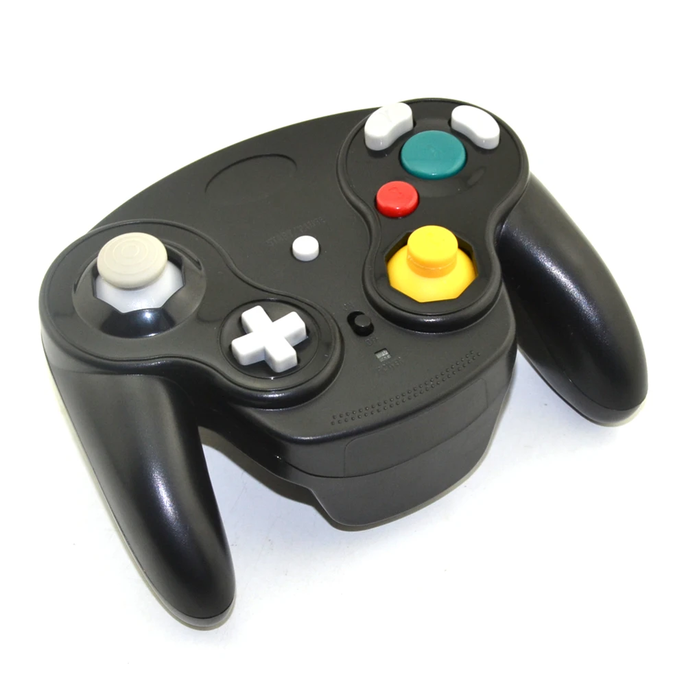 GamePads 2.4GHzゲームコントローラーワイヤレスゲームパッドGameCube for NGC for Wii Shock Turbo Clear機能