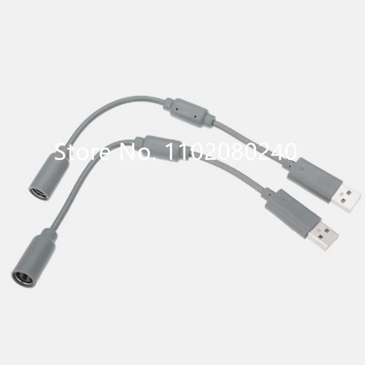 Kablolar usb ayrılıklı kablo adaptör kordon değiştirme Xbox 360 kablolu oyun denetleyicisi için USB dönüştürücü kablosu