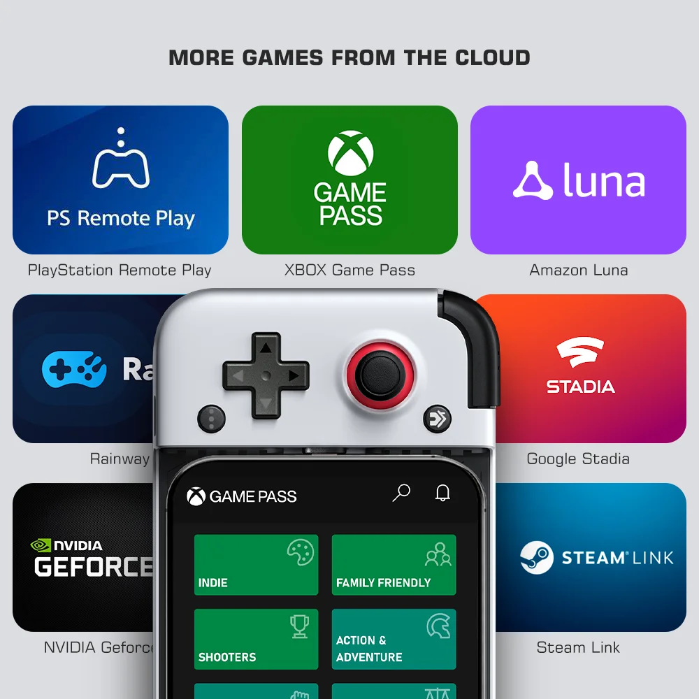 Gamepads Gamesir X2 Lightning Gamepad for iPhone Pubg Mobile Joystick for Apple Arcade MFi Xbox Pass PlayStation Now STADIA Cloud Gaming