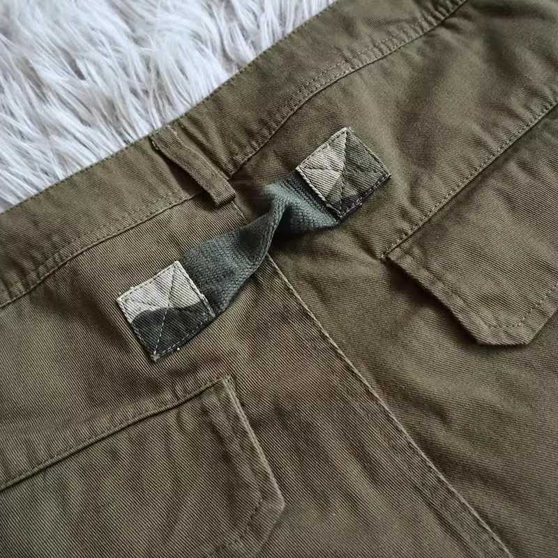 Mäns shorts Vertabrae Verty Camo Big Pocket Color Matching Multi-Pocket Shorts J240228