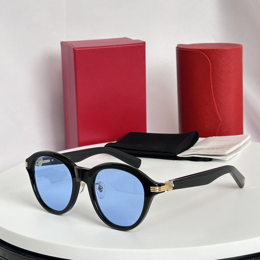 Wayfarer Designer Sunglasses Prescription Sunglasses with Anti Glare Coating for Driving CA Letter Classic Glasses