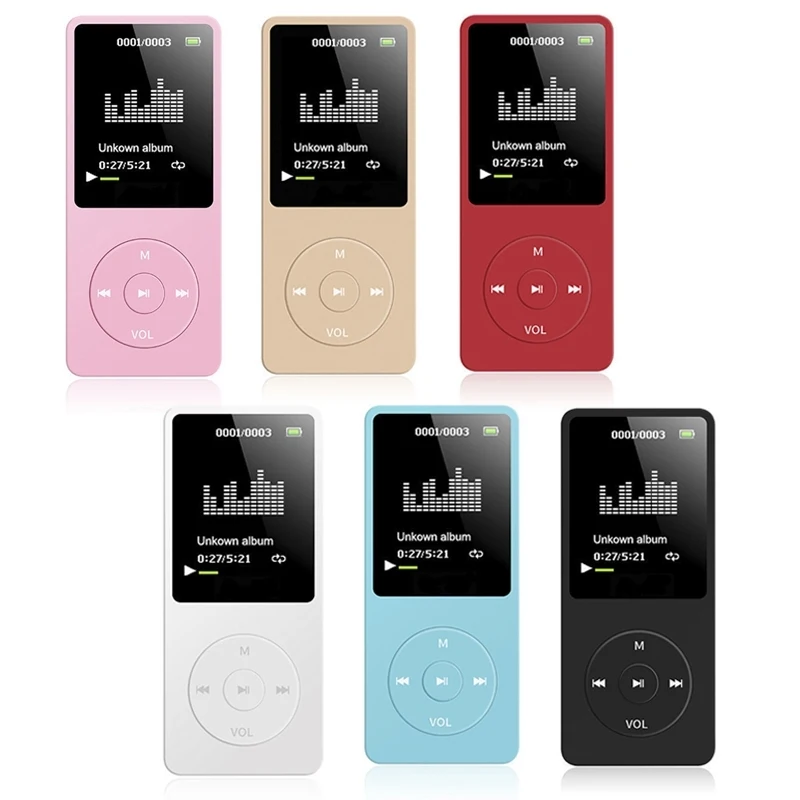 Players Card Ultrathin Lossless MP4 Player With 1.8 inch TFT Screen Variable Speed Repeat Ebook MP3 Lossless MP4 Player