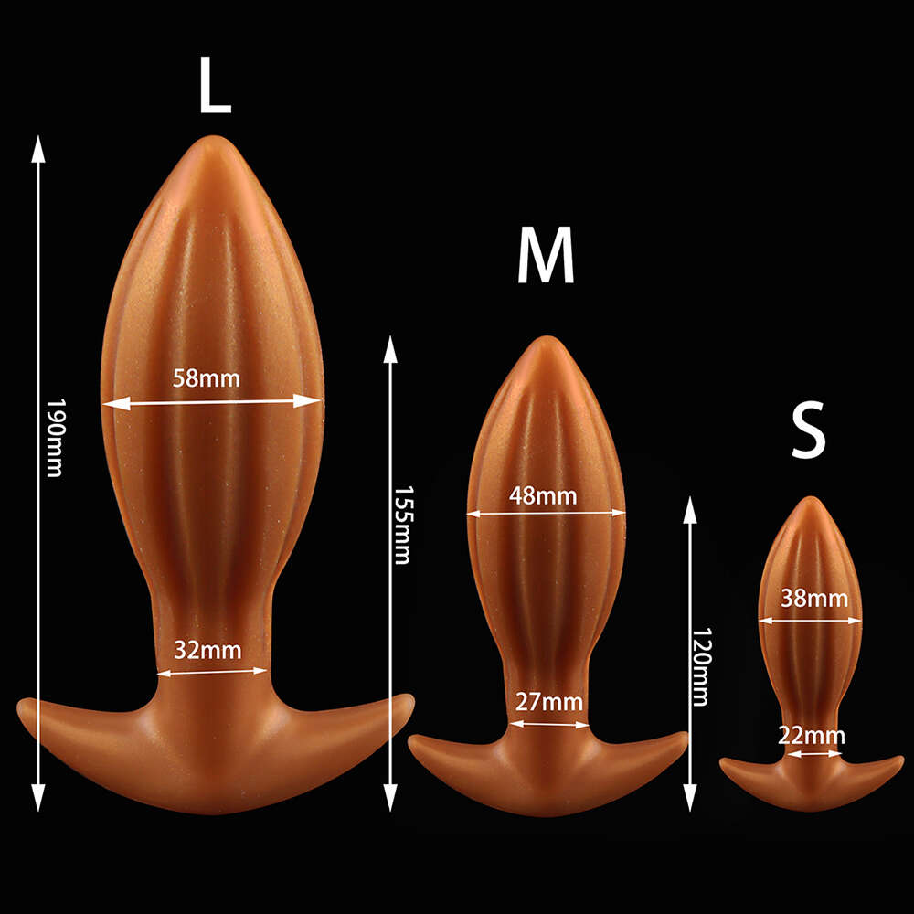 Loja enorme vibradores de silicone médico macio dilatador anal seguro grande butt plug estimular ânus e vagina brinquedos sexuais