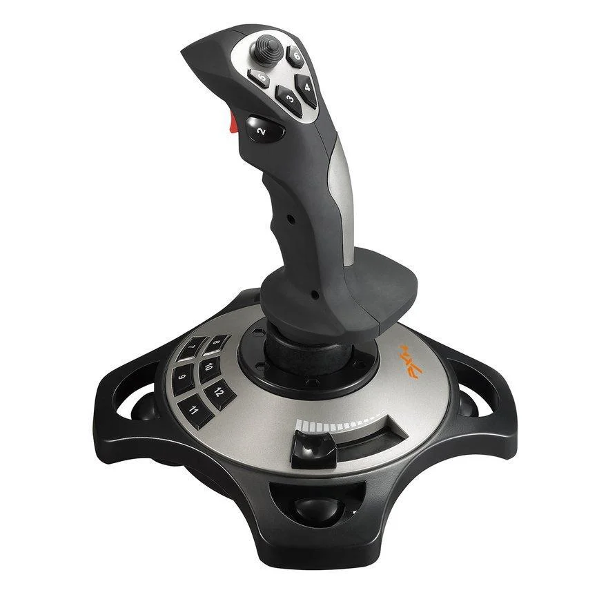 Toppar PXN2113 Joystick Flight Simulator Gamepad Controller PC Flight Simulator Pit Stick för PC/Desktop