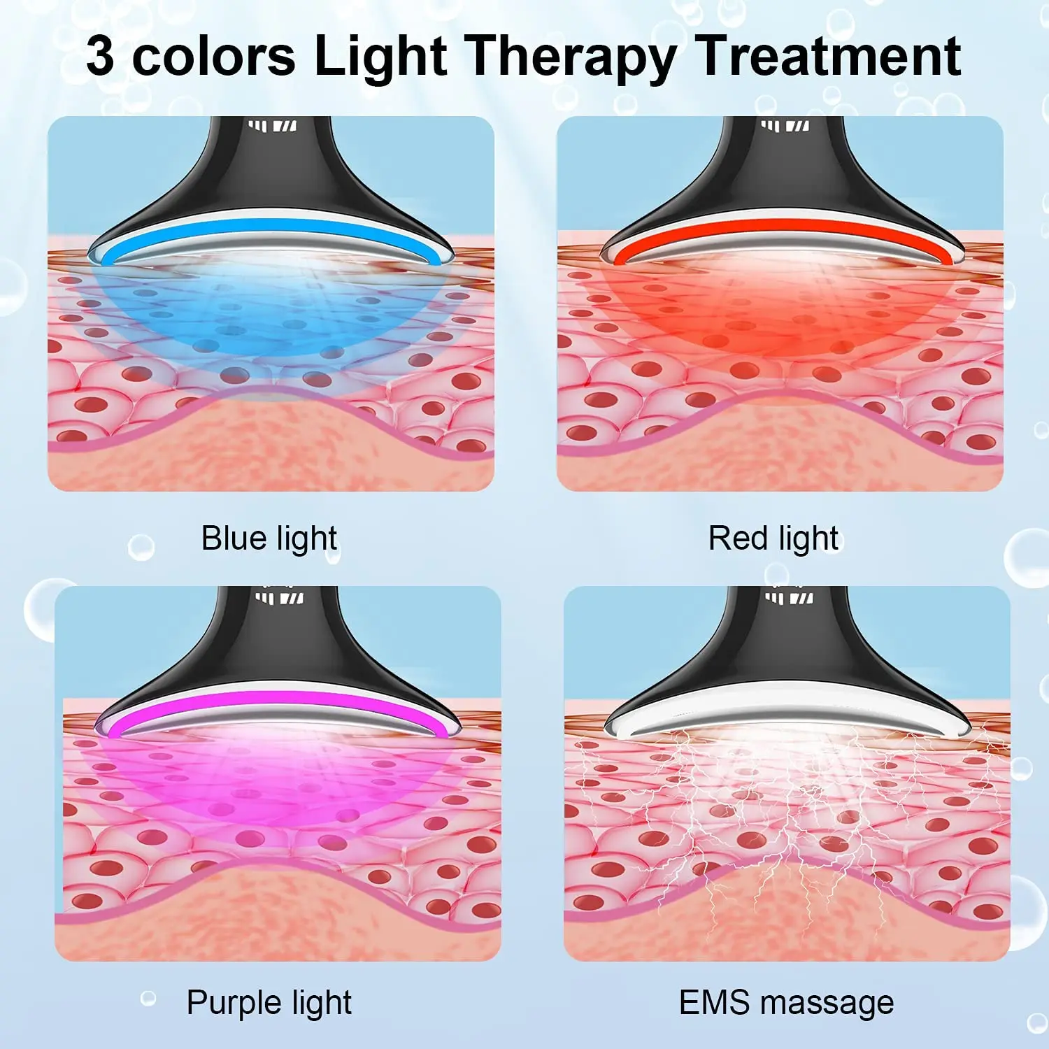 Dispositivo EMS pescoço anti ruga levantando o dispositivo de beleza dispositivo elétrico microcorrente removedor de fótons terapia terapia terapêutica terapia apertada massageador