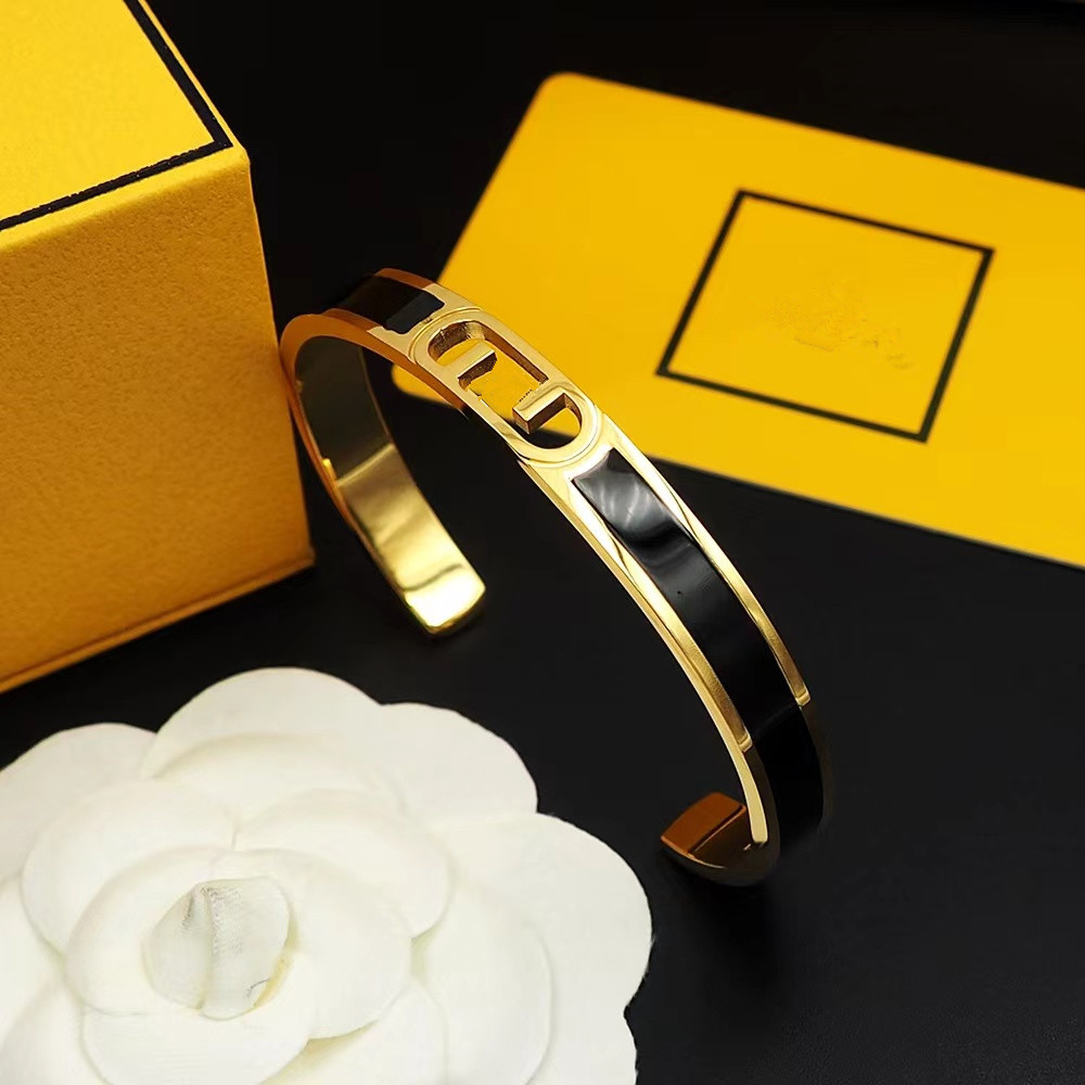 Fashion Multicolor Open Bangle Adjustable Humanized Design Bracelet Luxury Gift Friend Charm Exquisite Premium Jewelry Accessories