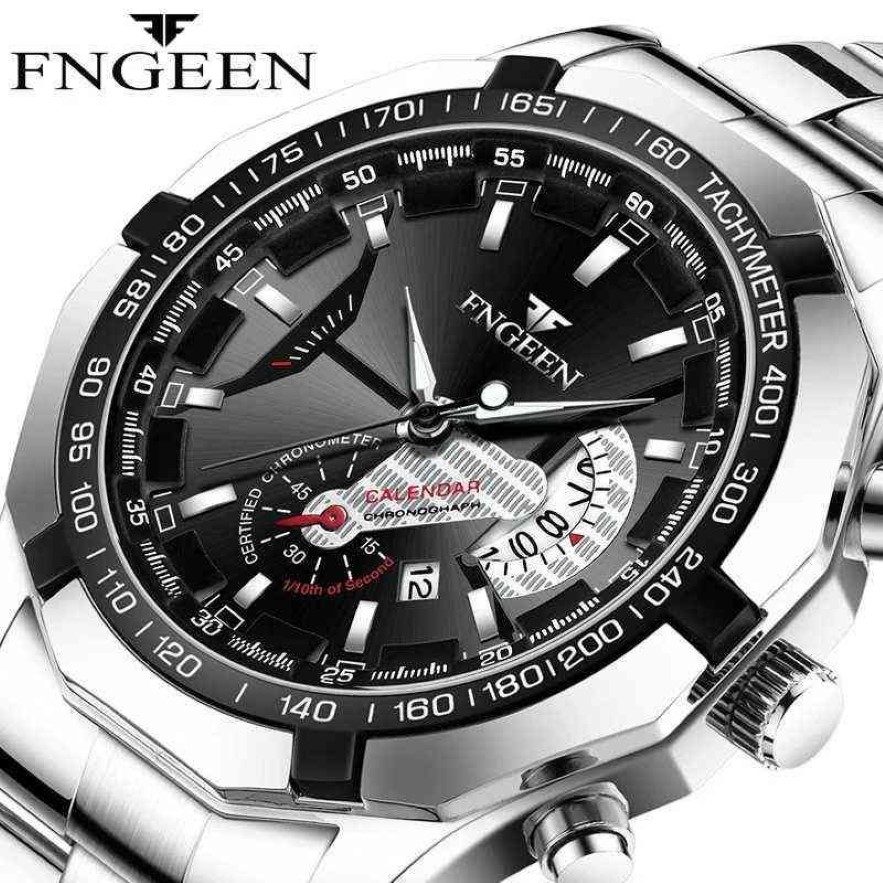 Najlepsze marka luksusowe zegarek mody swobodny kwarc wojskowy sportowy na rękę Pełne stalowe wodoodporne hydroofowe zegar męski Masculino 22784