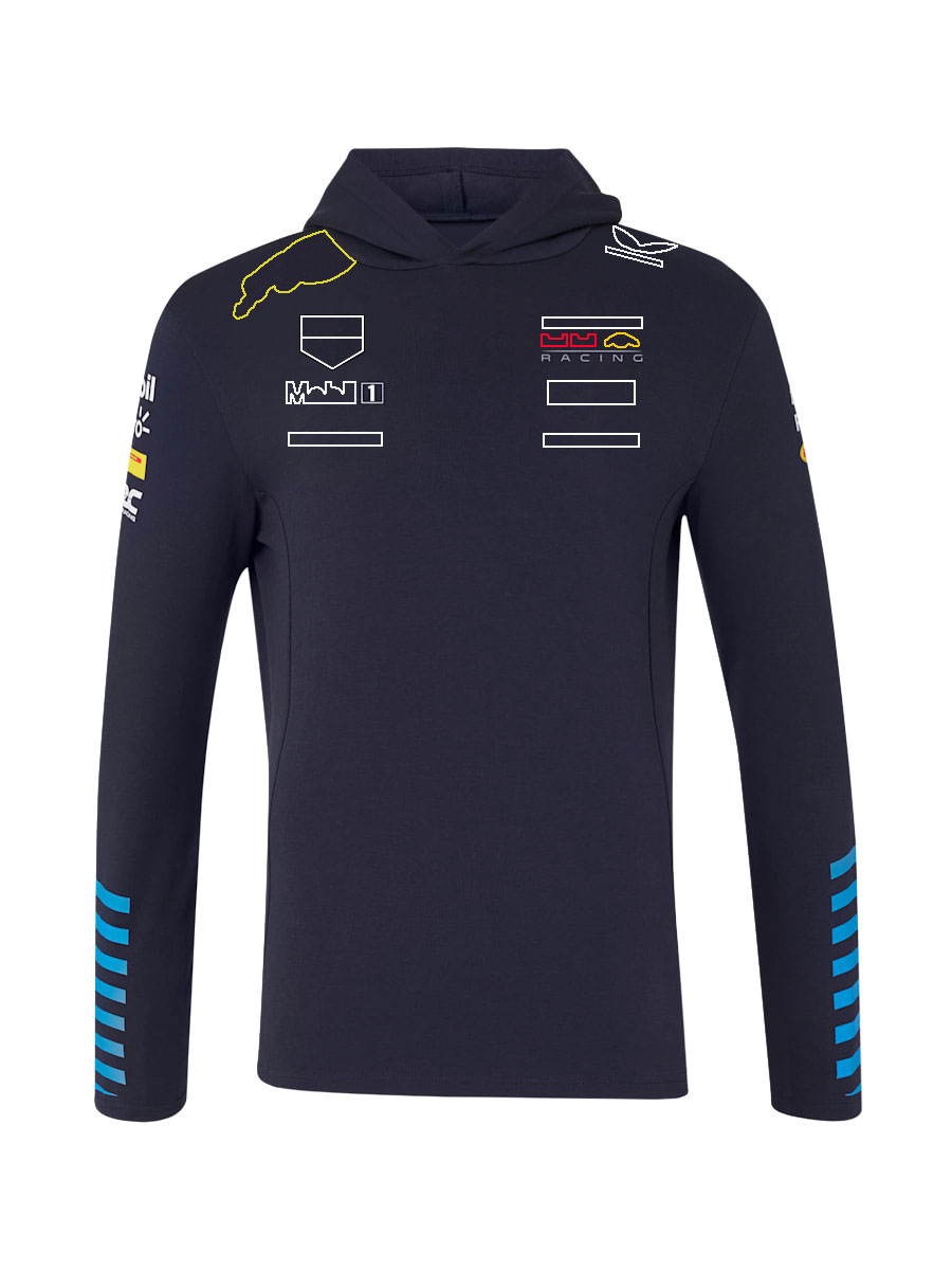 Equipo de Fórmula Uno F1 2024, jersey con capucha de nueva temporada, abrigo deportivo cálido, traje de carreras