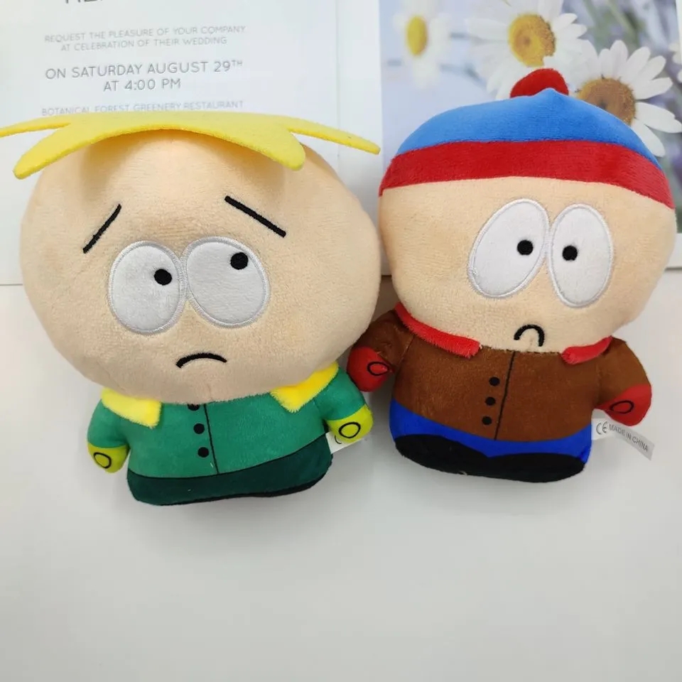 2024 18-20cm venda South Park Kyle Broflovski em pé brinquedo de pelúcia colecionável South Park figura brinquedo de pelúcia