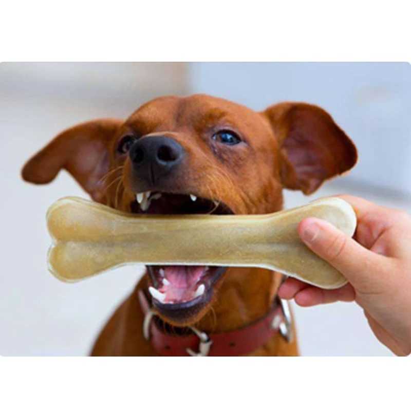 Brinquedos para cães mastiga novos ossos para cães mastiga brinquedos suprimentos couro osso molar dentes limpo vara comida trata ossos para cães acessórios para filhotes