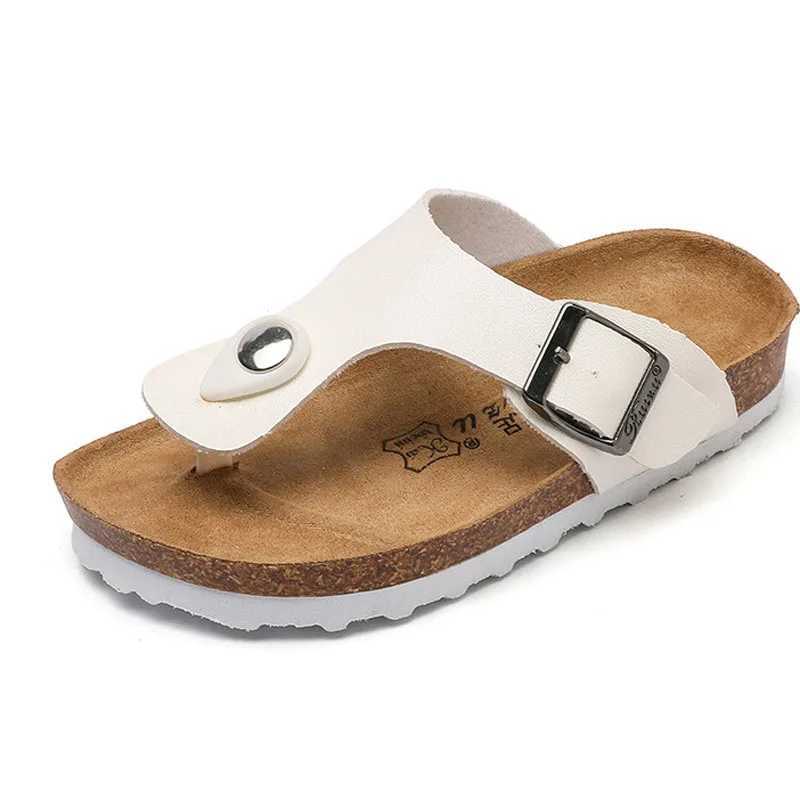 Tallare utomhus barns tofflor barns sommarstrandskor pojkar och flickor vänd sandaler avslappnade barnsandaler storlek 22-39 CSH1387 J240228