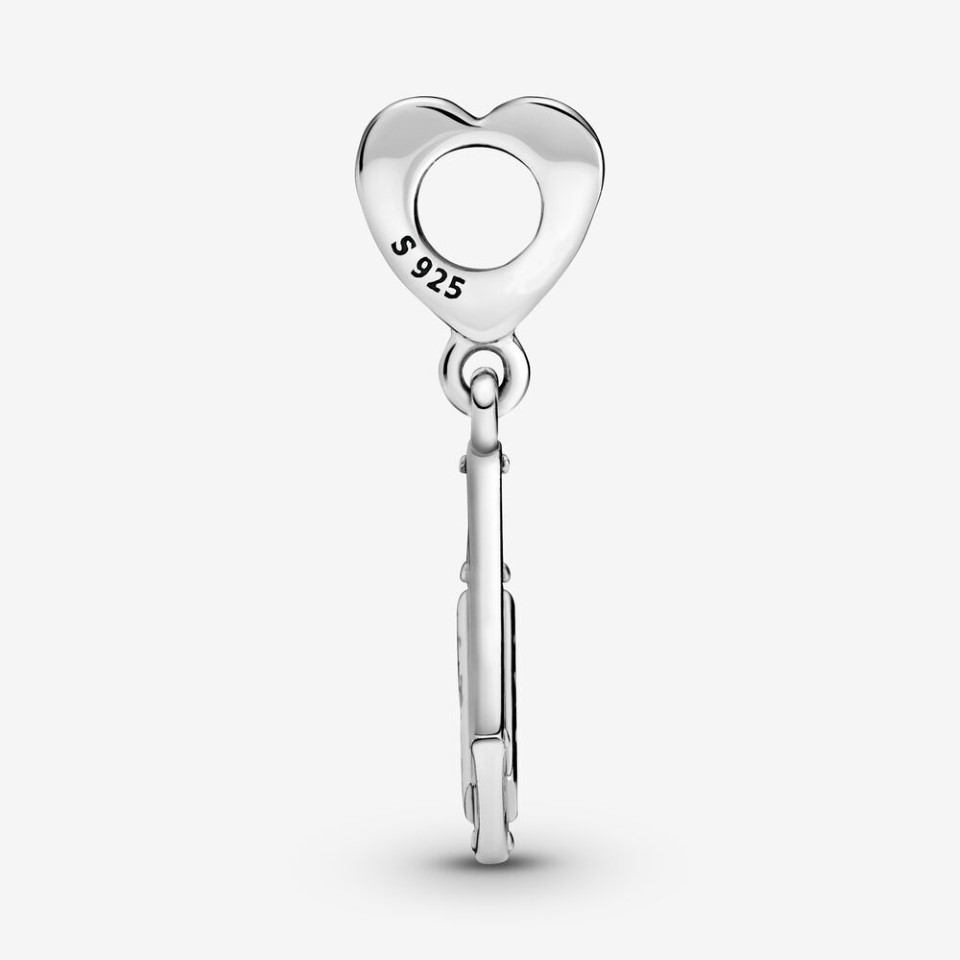 100% 925 Sterling Silver Heart Vintage Cassette Dangle Charms Fit Original Europeisk charmarmband Fashion Women Wedding Jewelry A2680