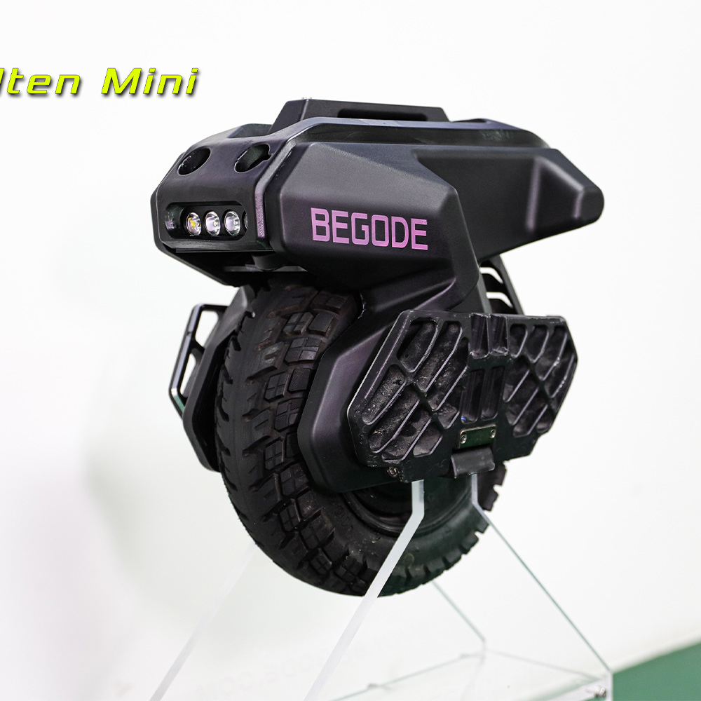 Begode MTEN MINI 42V 98 WH 180W WH Electric Betway 11 cali 21700 30t 50s 500 W Light Monowheel Balance 14kg 2000 lumen jedno koło