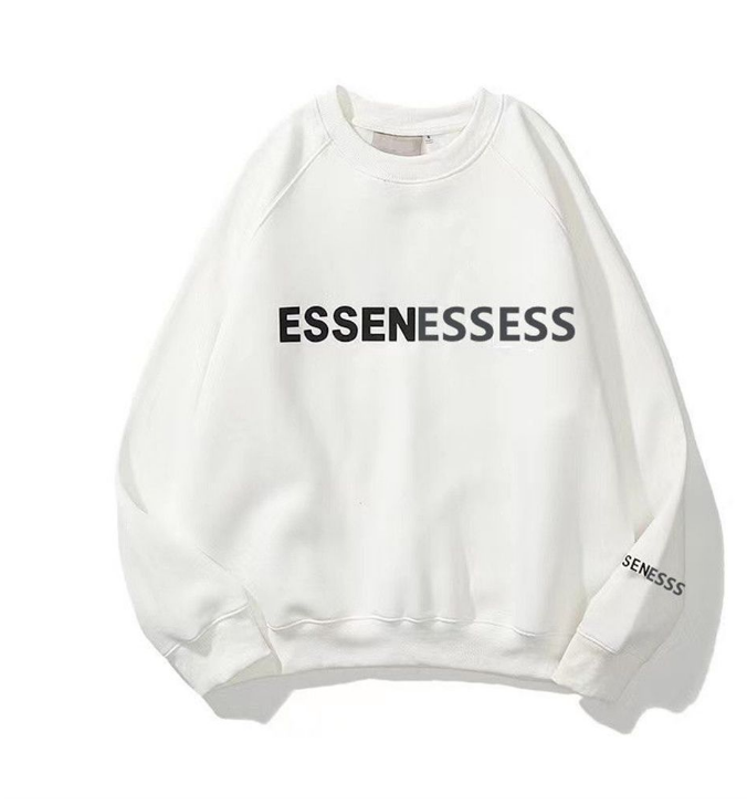 Essentialsweatshirts Ess Fog Hoodie Sweatshirts Herren Damen Pullover Hip Hop Übergroße Pullover Mode Lässig Lose Hiphop Baumwolle Langarm Pullover